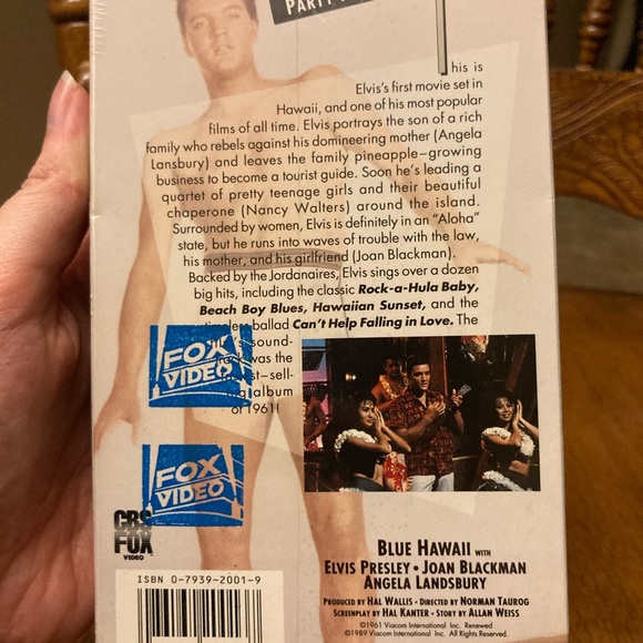 Blue Hawaii Starring Elvis Presley - Vintage Sealed VHS - Picture 5 of 5
